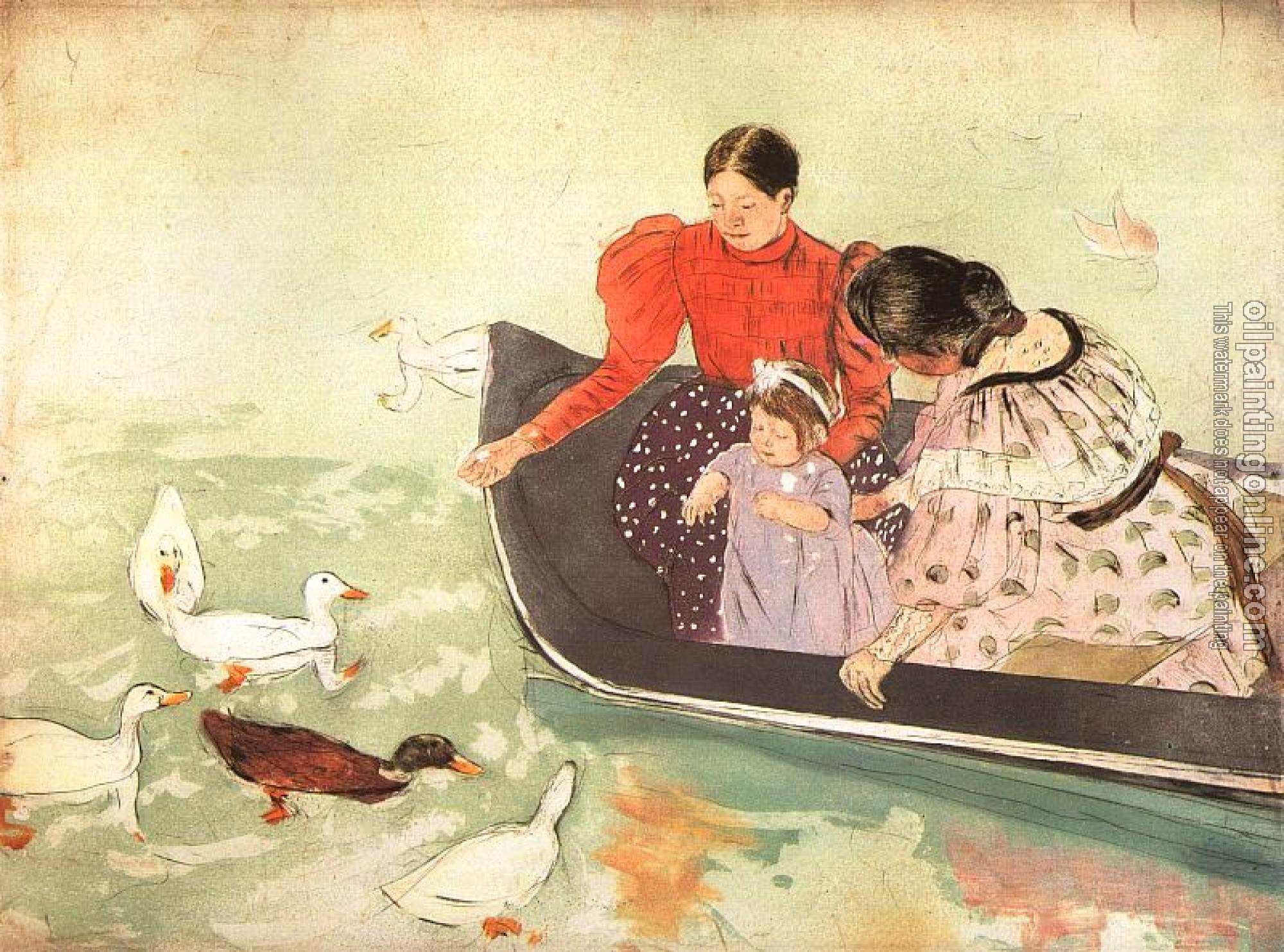 Cassatt, Mary - Feeding the Ducks
